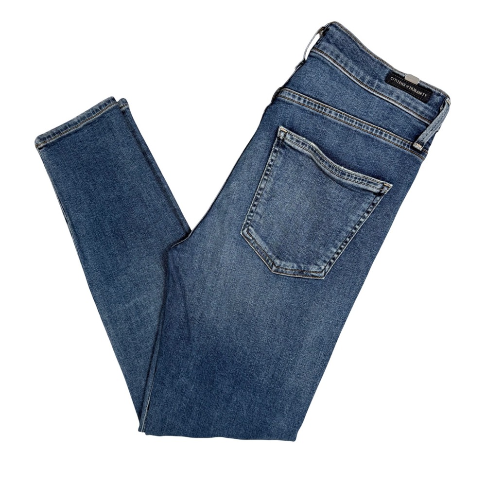 Citizens of Humanity Rocket Ankle High Rise Skinny Jeans Distressed‎ Size 29